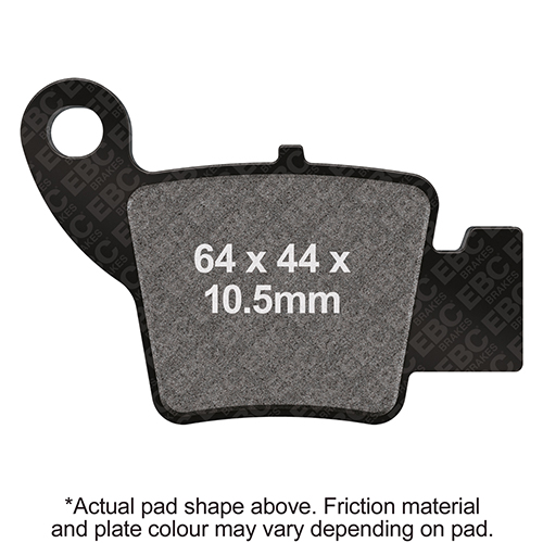 Plaquettes de Frein Arrière EBC Standard (Type GG)