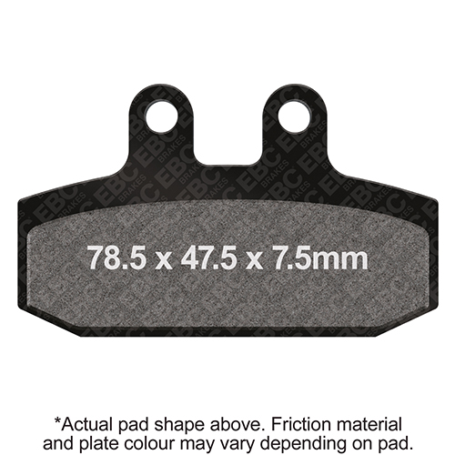 Plaquettes de Frein Avant EBC Métal Fritté (Type HH)