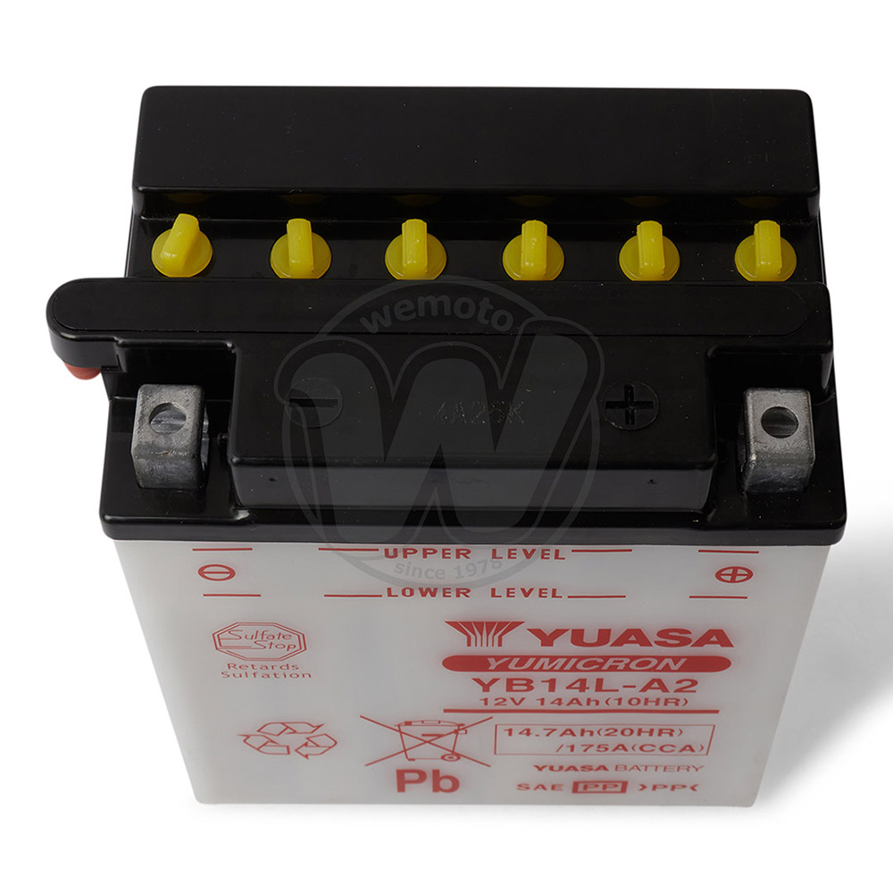 BATTERIE MOTORRADBATTERIE CB14L-B2 12V 14AH Für Suzuki GSX 1100 F GV72B Bj. 1988