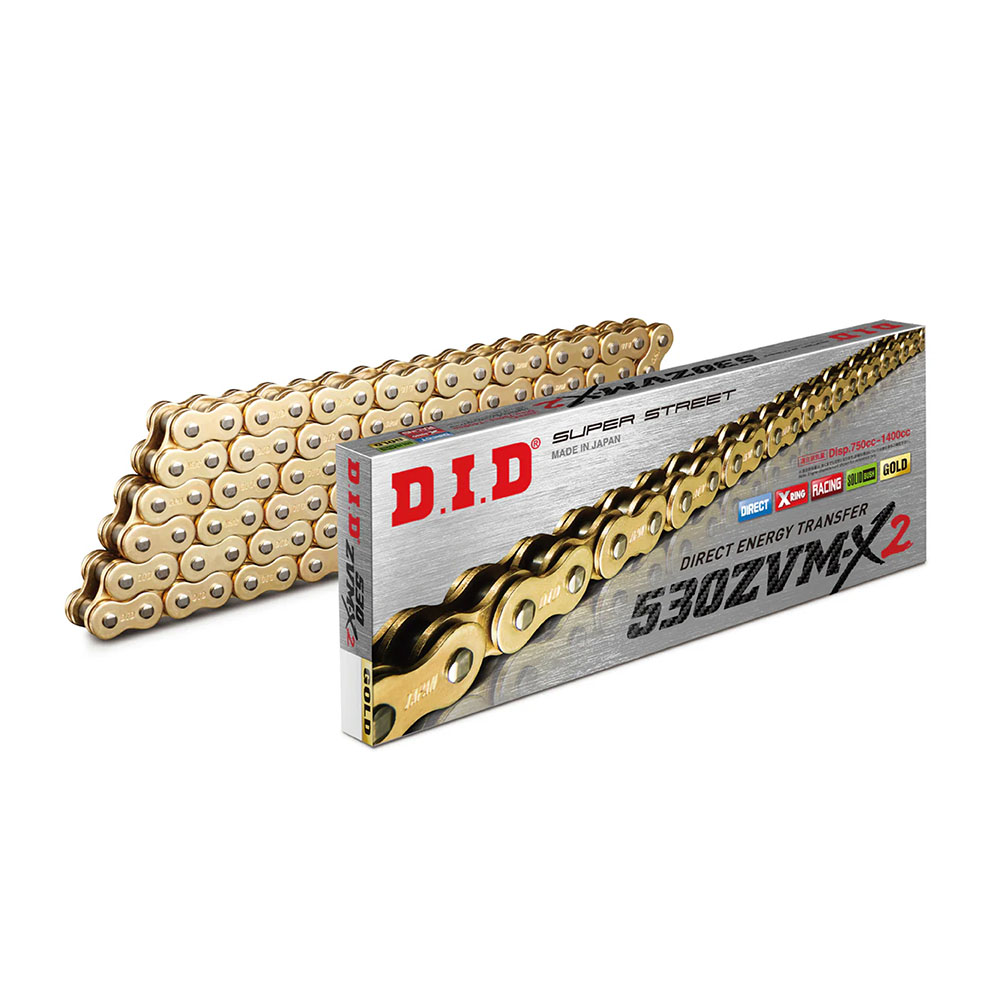 Chain DID ZVM-X Super Heavy Duty X-Ring Premium Gold | Yamaha RD 250 ...