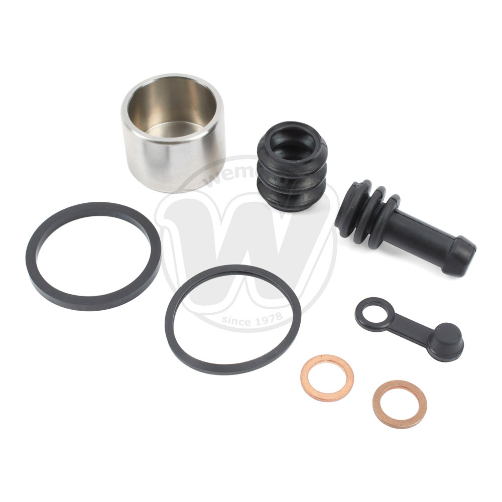 Brake Piston and Seal Kit Stainless Steel Rear - by TRK