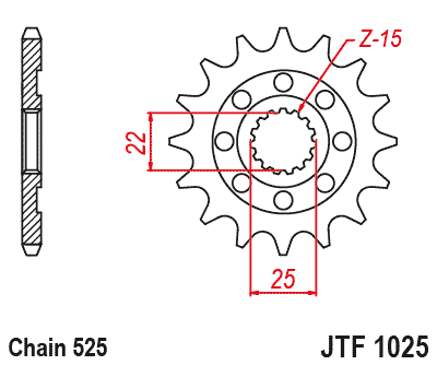 Sprocket Front - JT