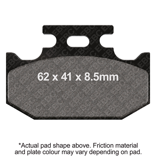Pastiglie Freni Posteriori EBC Standard (Tipo GG)