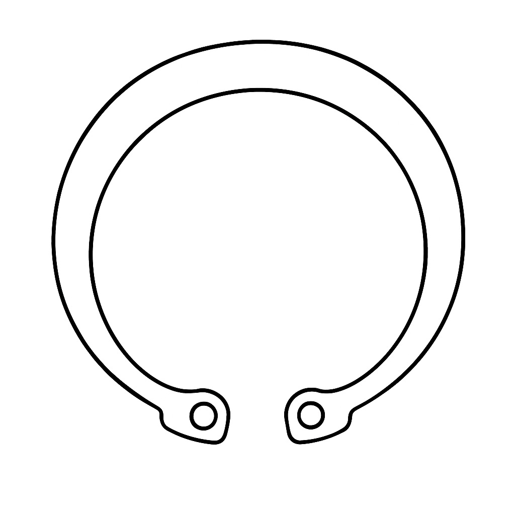 Rear Sprocket  Retaining  C-Clip