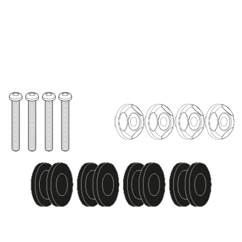 GIVI - Screen Fitting Kit
