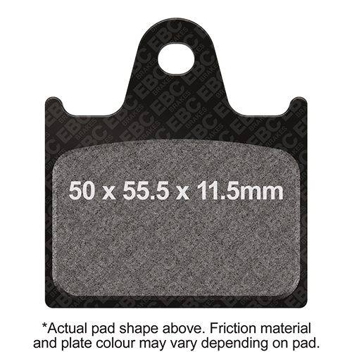 Plaquettes de Frein Arrière EBC Standard (Type GG)
