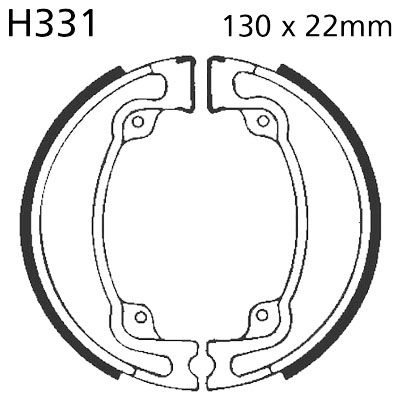 Brake Shoes Rear EBC Standard