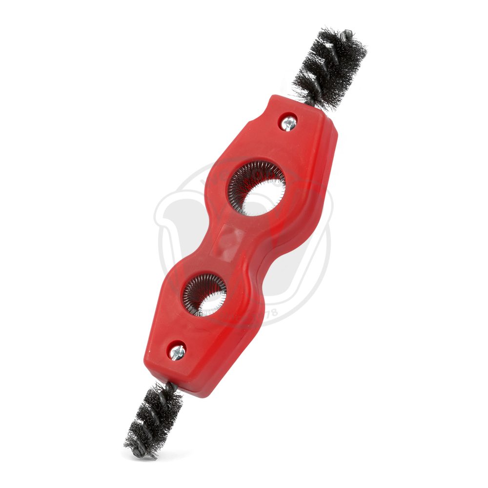 2 Pcs Car Battery Terminal Cleaners, Car Battery Cleaning Brush With Steel Wire Anti Corrosion Battery Terminals Machine Parts Cleaning Tools Univers