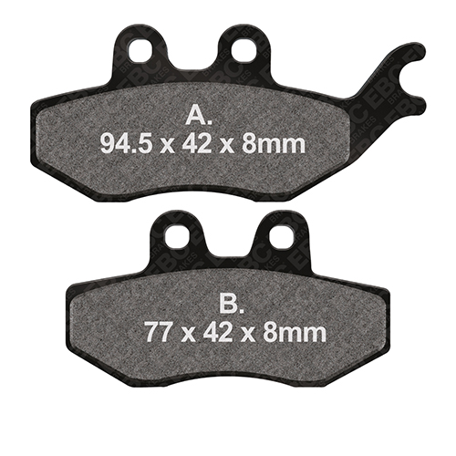 Plaquettes de Frein Avant EBC Standard (Type GG)
