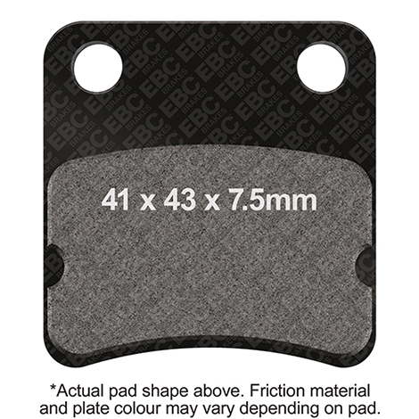 Plaquettes de Frein Avant EBC Standard (Type GG)