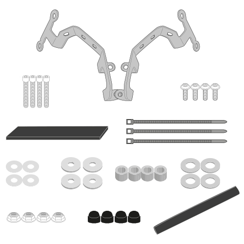 Kit Fissaggio Cuopolino - GIVI