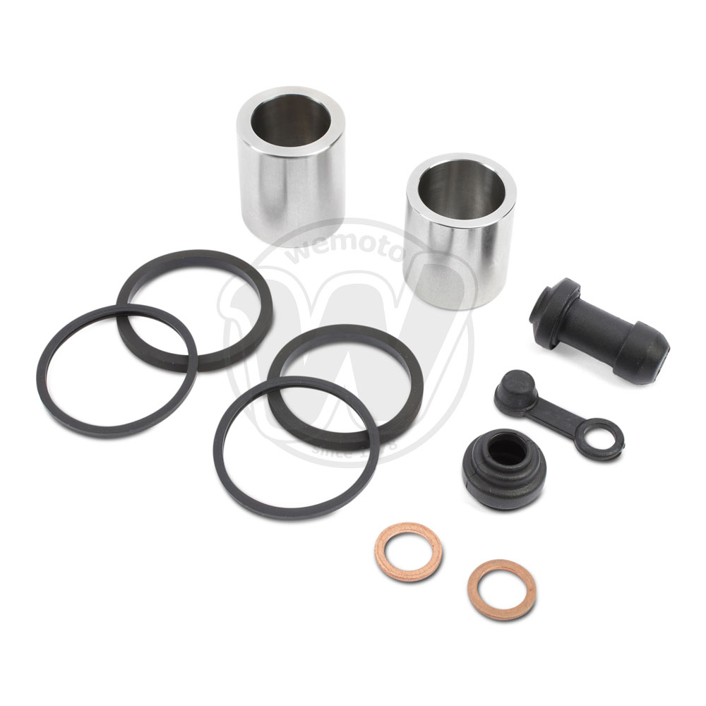 Kit retenes y pistones inox - pinza de freno delantera - TRK