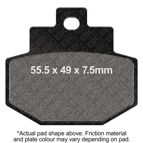 Pastiglie Freni Posteriori EBC Standard (Tipo GG)