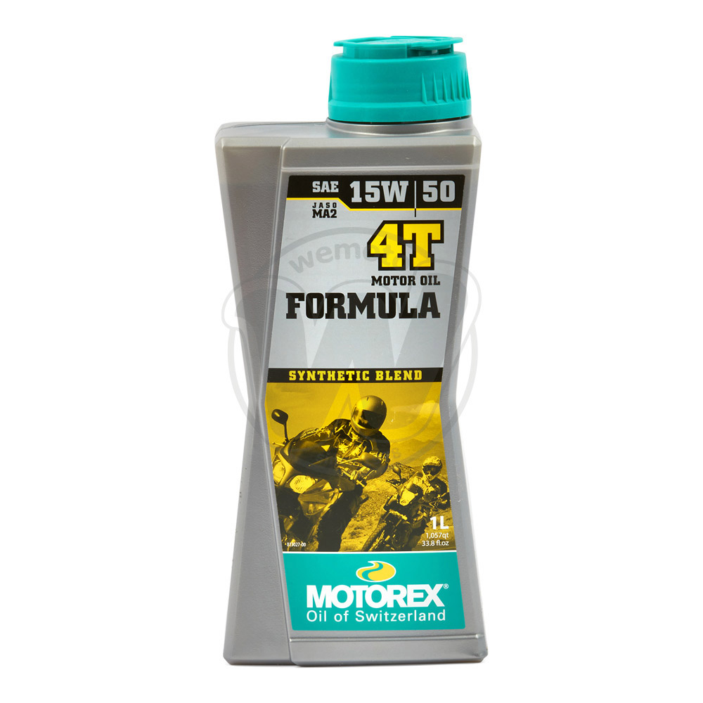 Aceite Motorex Formula 4T - Semi-Sintético 15W50 - 1 Litro