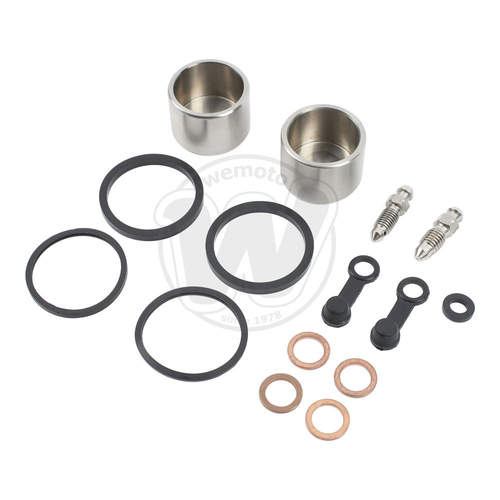 Brake Piston and Seal Kit Stainless Steel Rear - by TRK