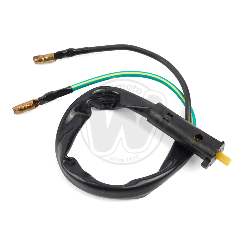 Lot De 2 Câbles Interrupteur Feu Stop Avant VGOL - Pour Honda CG125 (1977-1994, 1998-2003) - Longueur 50 Cm - Connecteur 2 Fiches