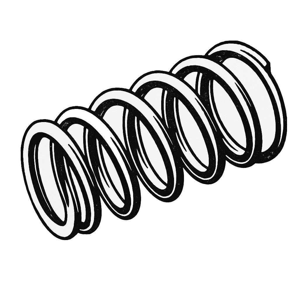 Spojková pružina - jednotlivě (originální součástka - OEM)