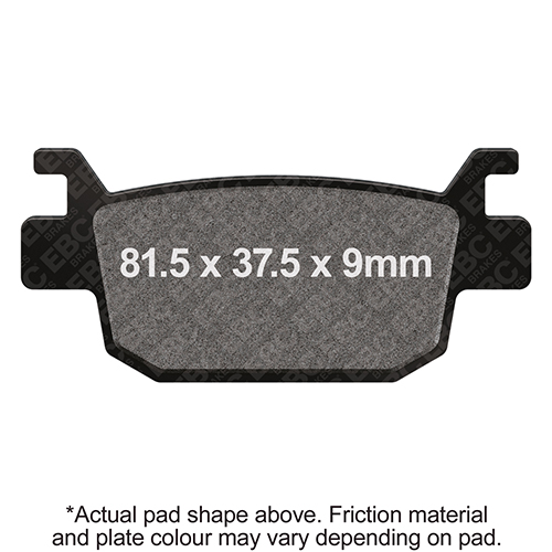 Pastiglie Freni Posteriori EBC Standard (Tipo GG)