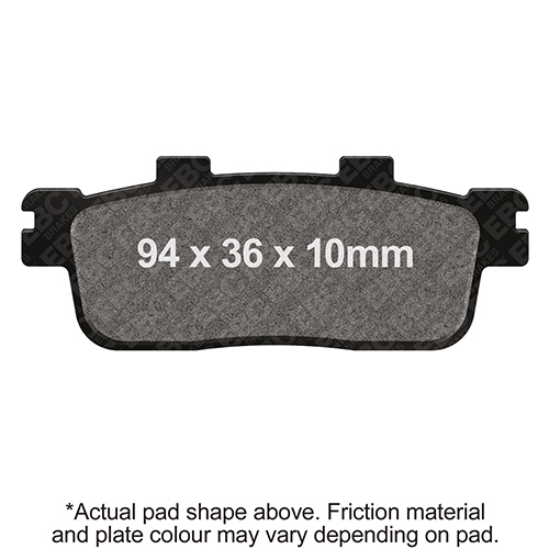 Pastiglie Freni Posteriori EBC Standard (Tipo GG)