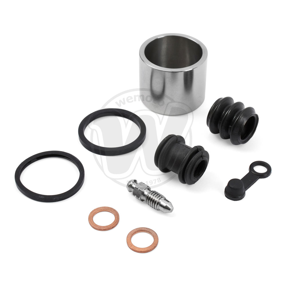 Brake Piston and Seal Kit Stainless Steel Rear - by TRK