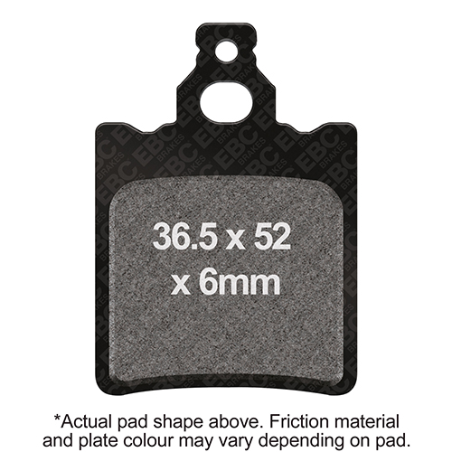 Plaquettes de Frein Arrière EBC Standard (Type GG)