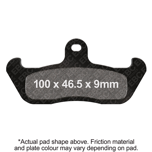 Pastiglie Freni Anteriori EBC Standard (Tipo GG)
