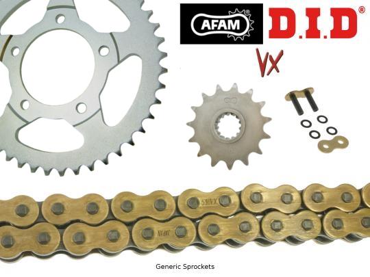 DID VX Heavy Duty Chain and Afam Sprocket Kit