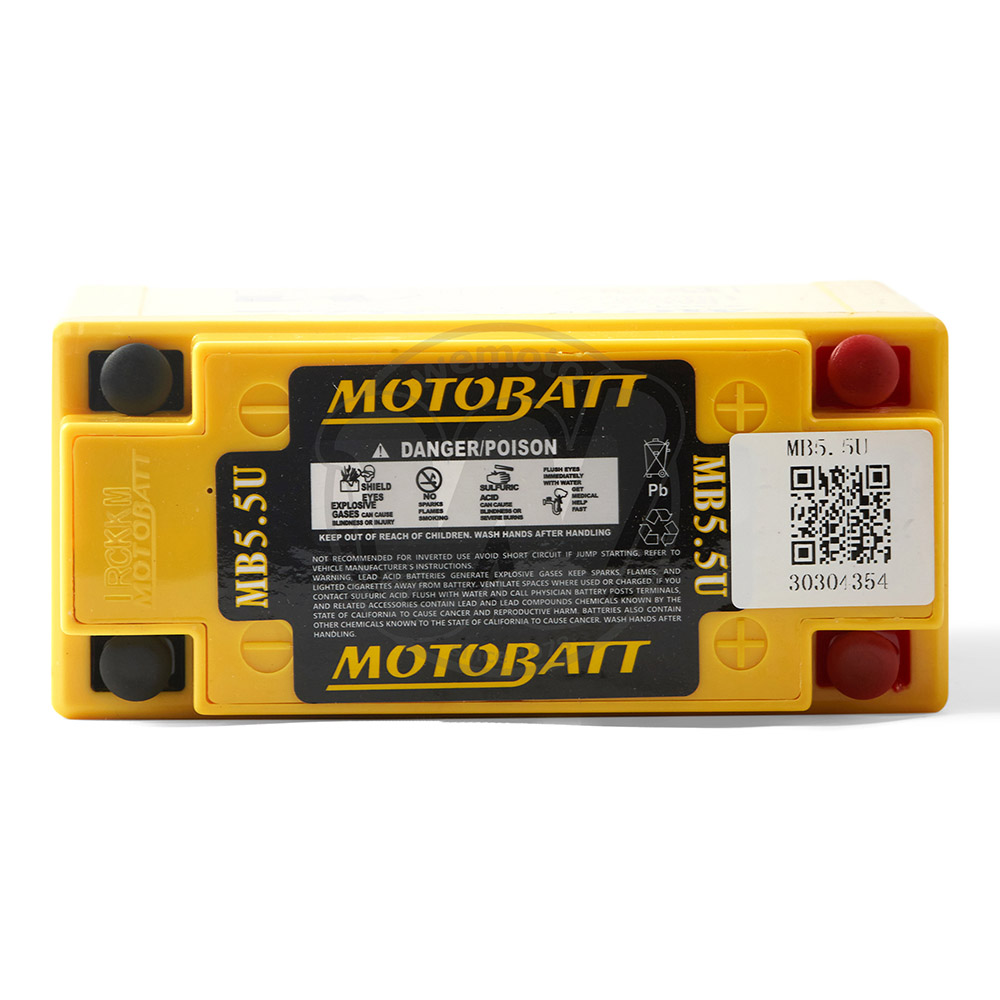 Motobatt AGM Battery MBT14B4 - Battery Central Brisbane