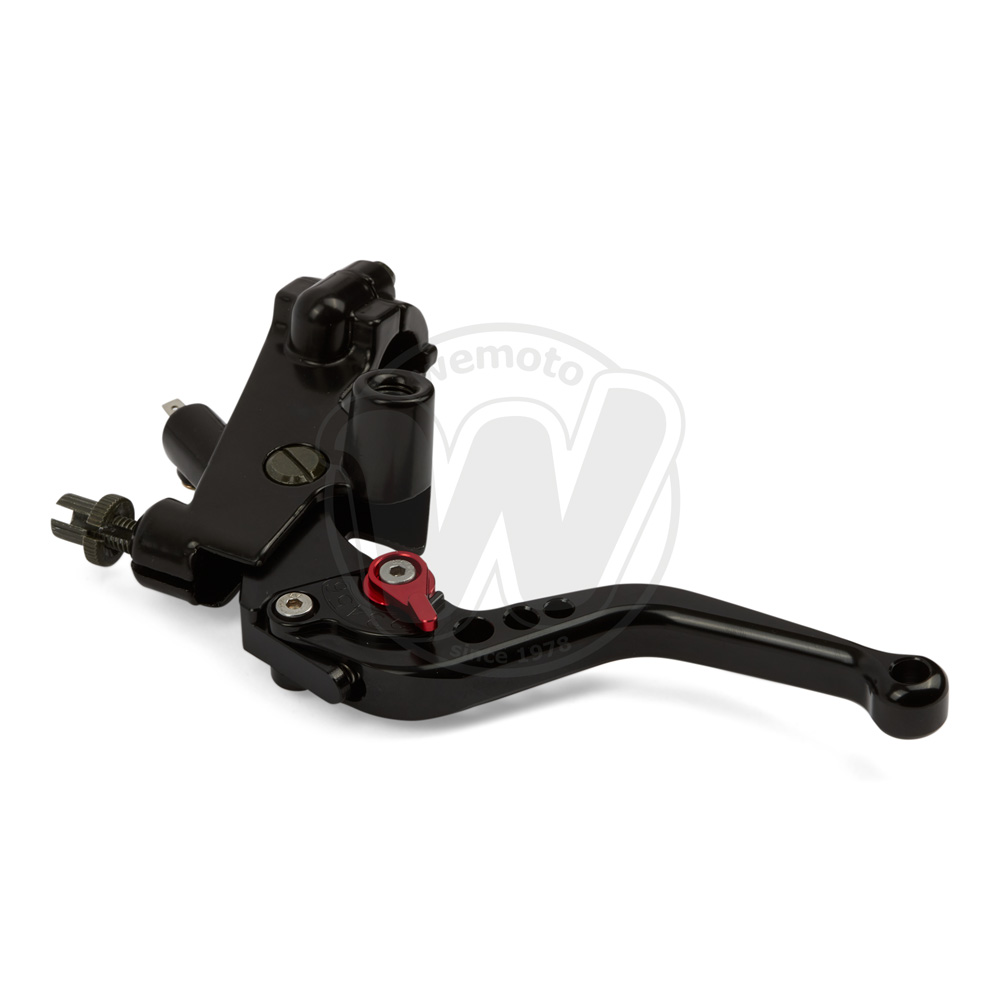 Brake & Clutch Lever Set – Black Split Perch Alloy – Fits All Honda 7/8" Bars – Left & Right