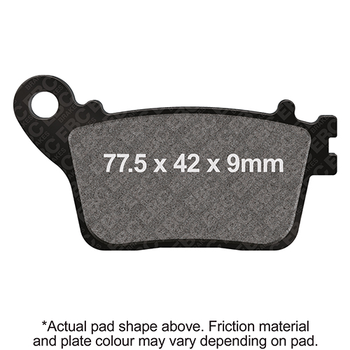 Plaquettes de Frein Arrière EBC Standard (Type GG)