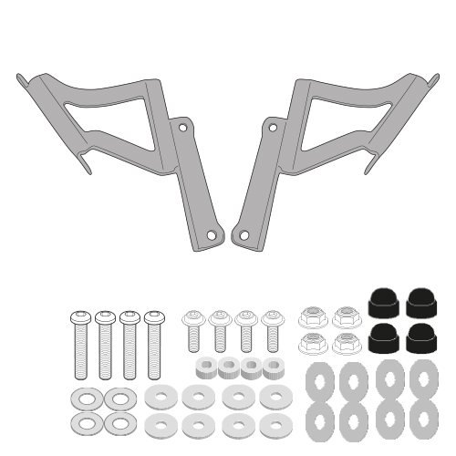 GIVI - Screen Fitting Kit