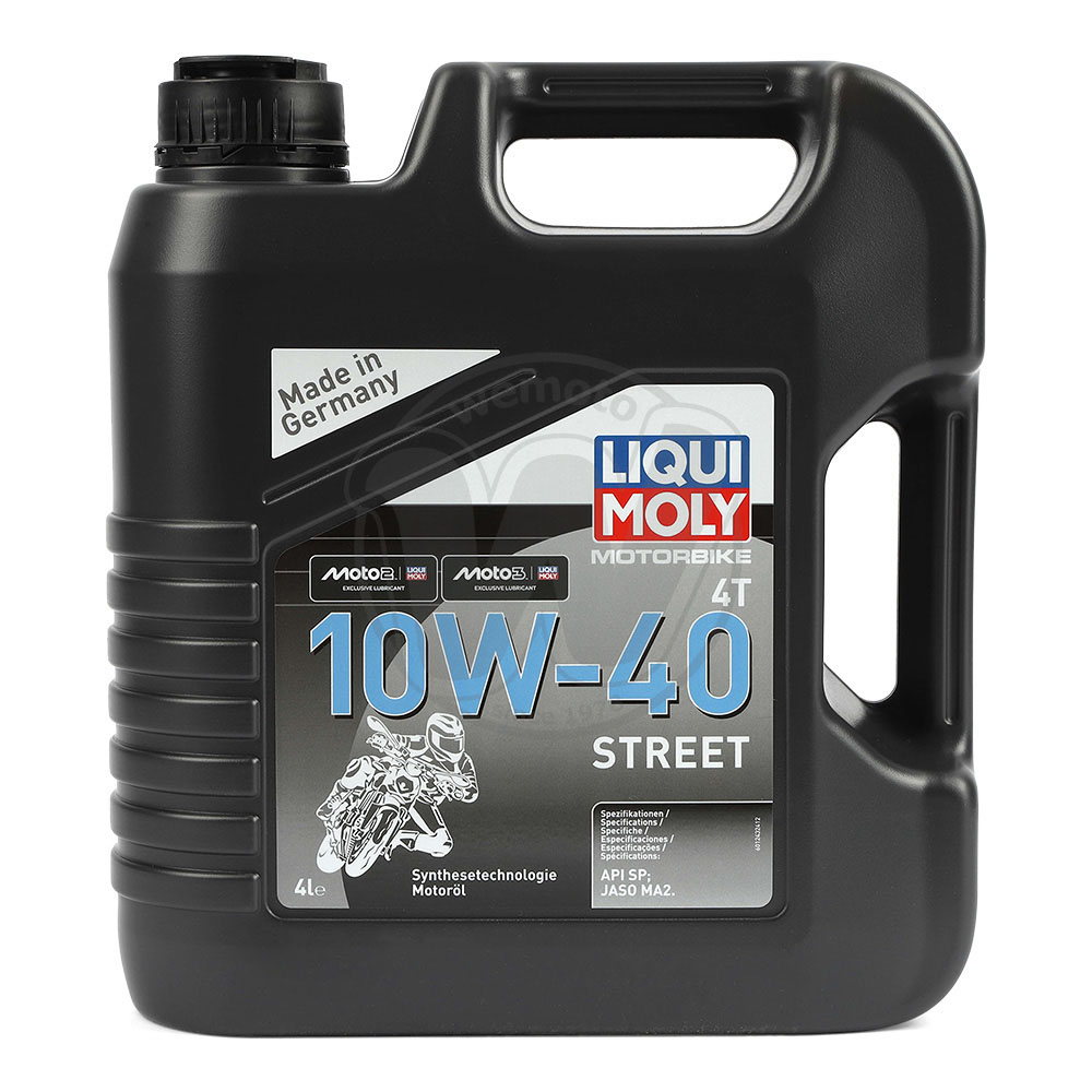 Liqui Moly Street Semi-Synthetic 10W40 JASO MA2 4 Litres