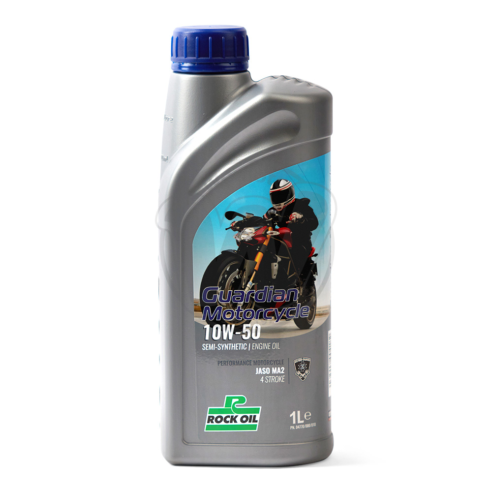 Rock Oil Semi-Synthetic Guardian 4T 10W50 JASO MA2 1Litre