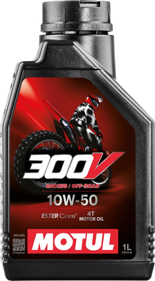 Olio Sintetico Motul 300V2 10W50 4T - 1 Litro