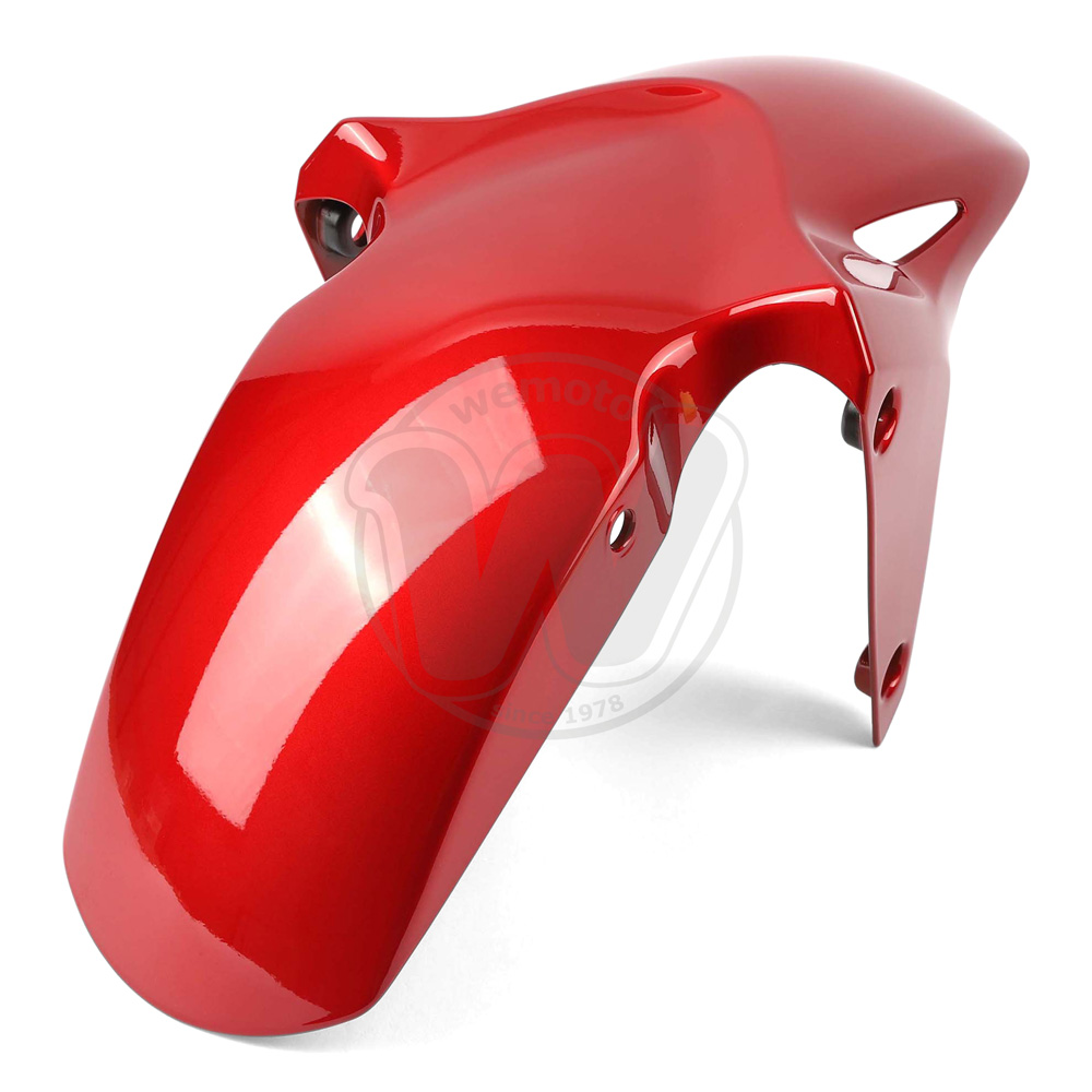 Garde-boue Avant Moto Universel Rouge – ABS Robuste, Protection Éclaboussures, Compatible CRF, KLX, EXC, XCF…