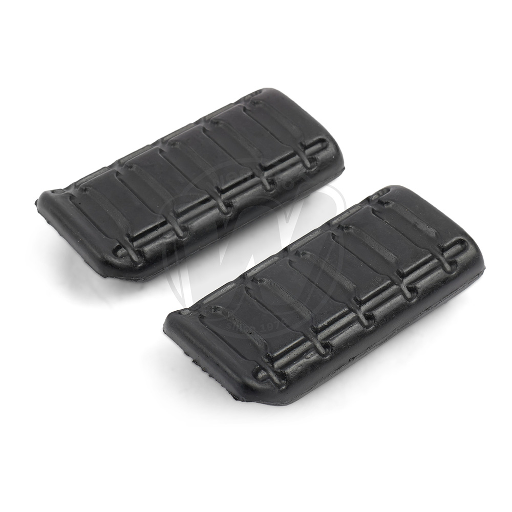 Footrest Rubbers Front - Pair