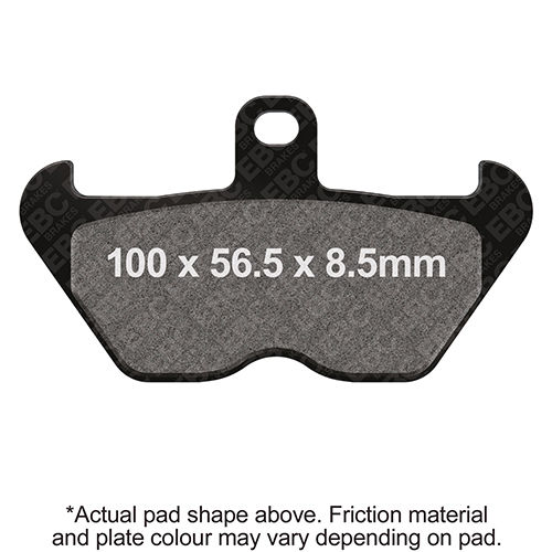 Plaquettes de Frein Avant EBC Standard (Type GG)