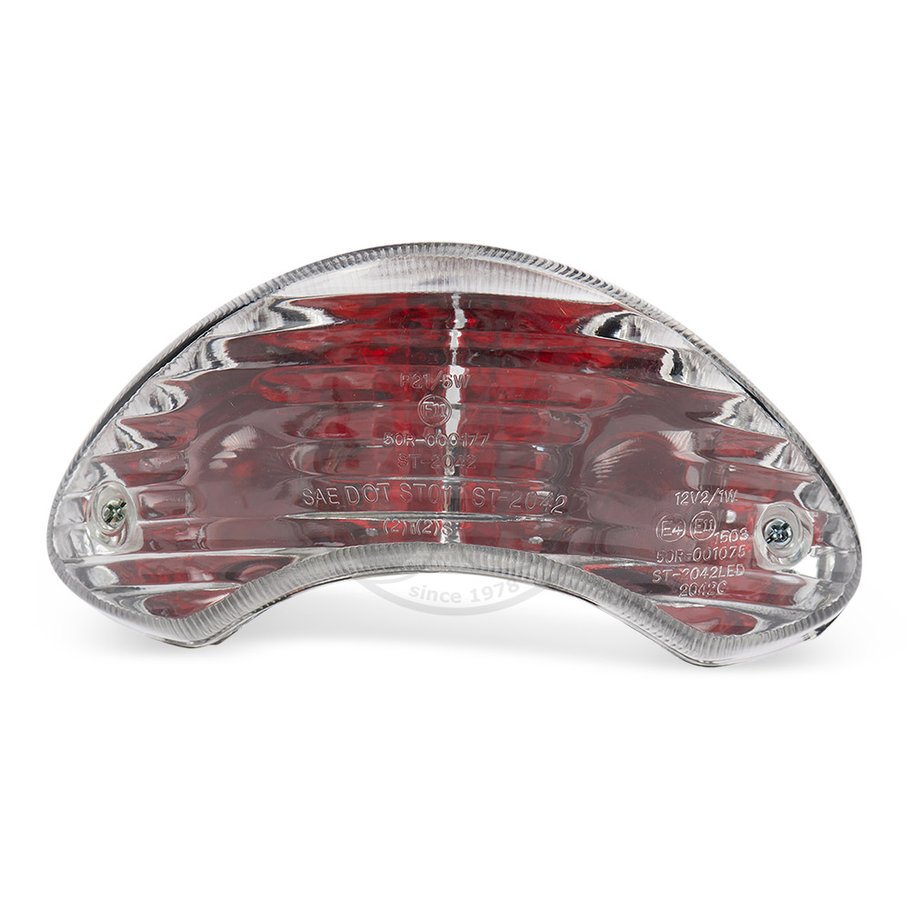 Taillight White/Clear Lens Unit