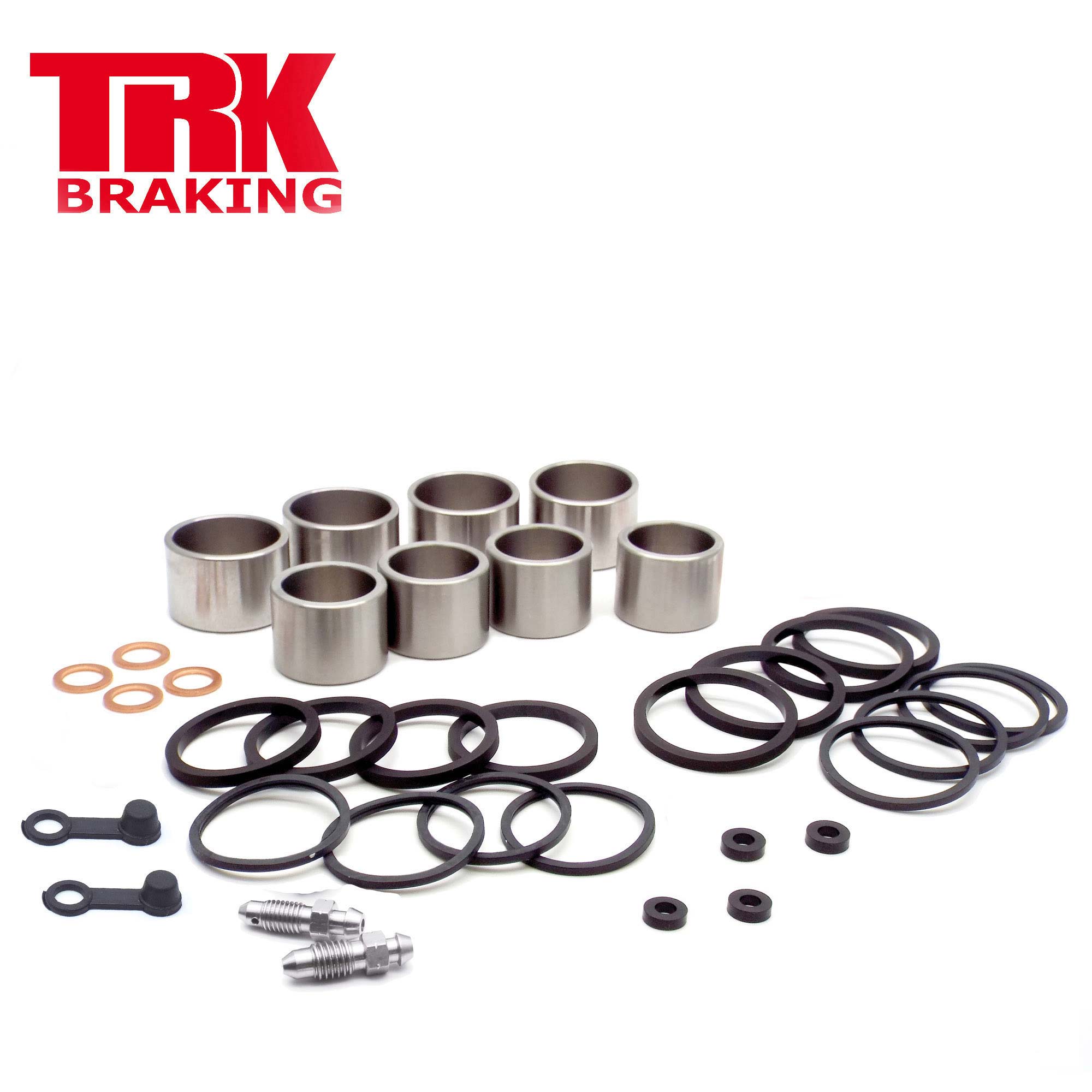 Kit Piston Inox et Joints de Frein - Avant - (les deux) - TRK