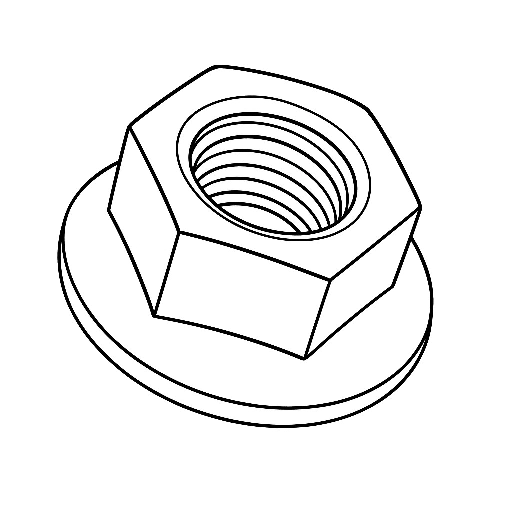 Clutch Lever Pivot Bolt - Nut
