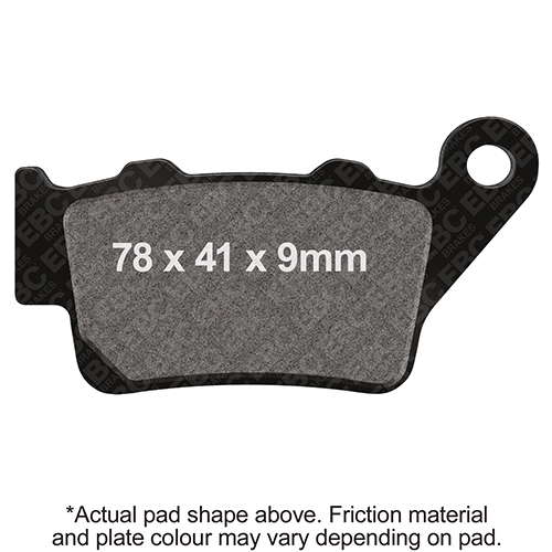 Brake Pads Rear EBC Standard (GG Type)
