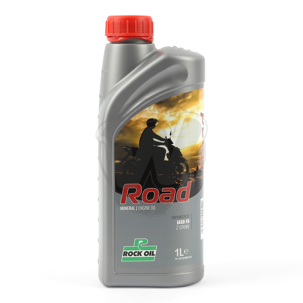 Huile pour Moteur à Deux Temps - Minérale - Rock Oil - 1 Litre
