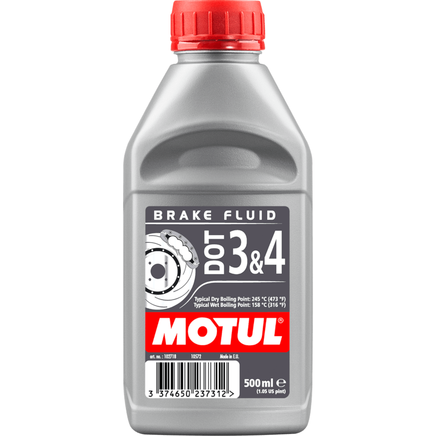 Liquide de frein Motul DOT 3 et 4 - 500 ml