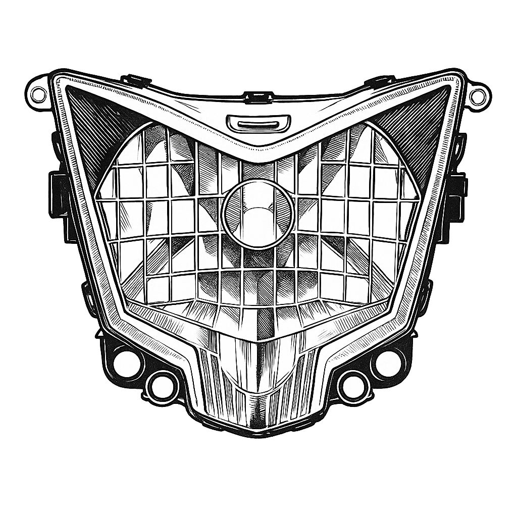 Unità Faro Honda OEM