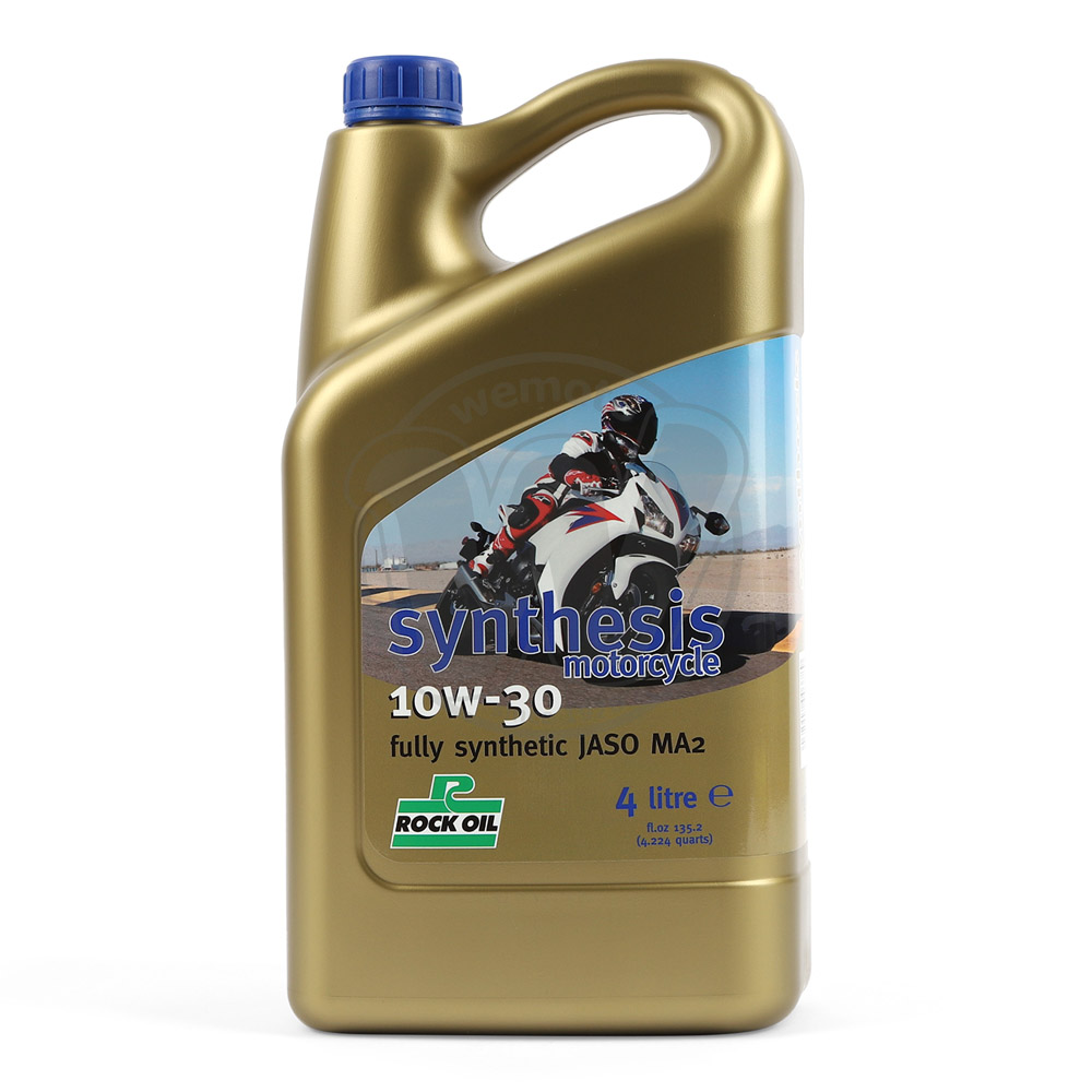 Huile Rock Oil 4T entièrement synthétique JASO MA2 4 litres