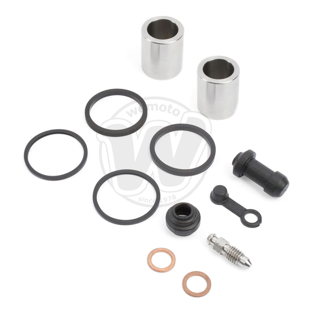 Kit retenes y pistones inox - pinza de freno delantera - TRK