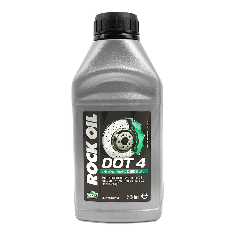 Liquido Freni DOT 4 - 500 ml - Rock Oil