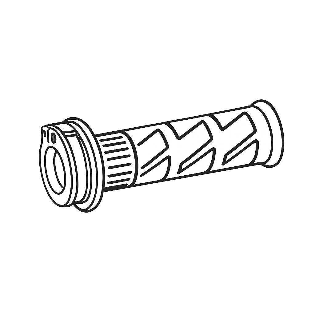 Manopola - Destra - Lato Acceleratore (Incluso Tubo) - OEM