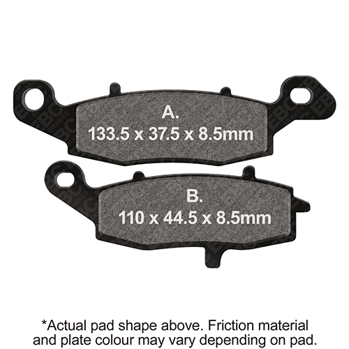 Brake Pads Front Left EBC Standard (GG Type)
