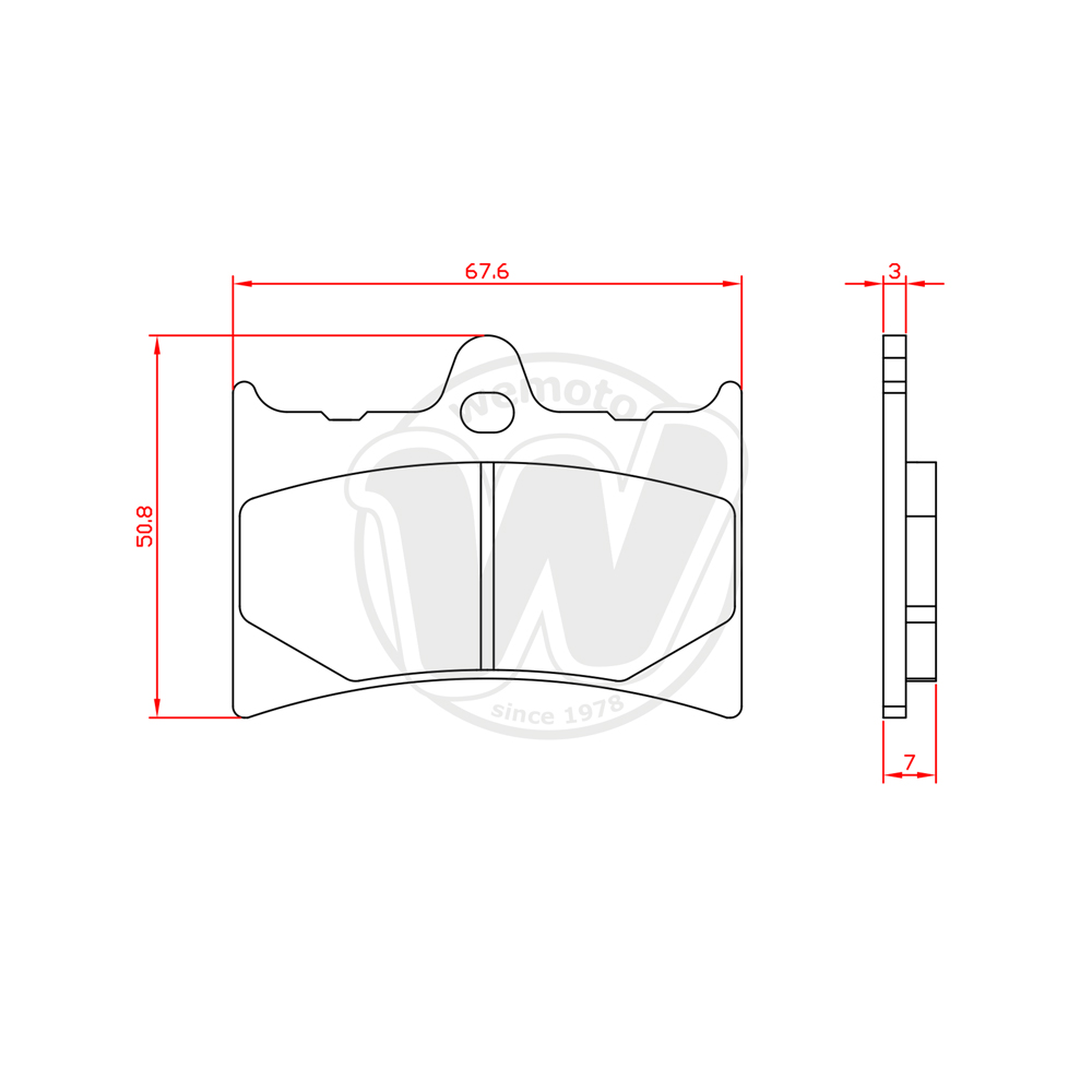 Plaquettes de Frein Avant BRENTA Standard (Type GG )